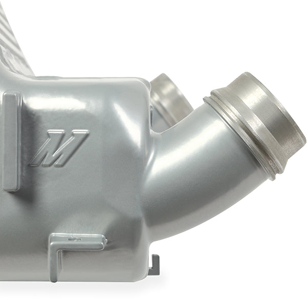Mishimoto 12-18 BMW F22/F30/F87 Intercooler (I/C ONLY) - Silver - MMINT-F30-12SL for 2014-2021 BMW 2 Series - installed view