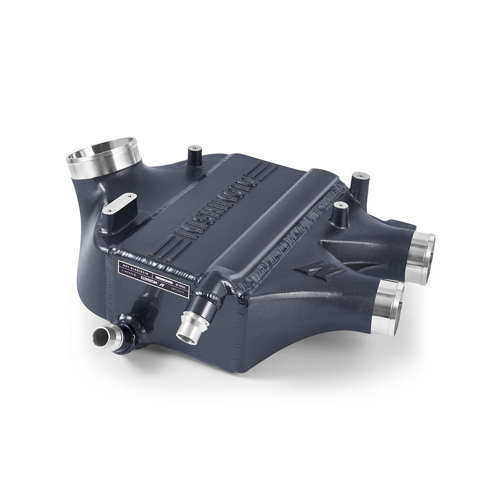 Mishimoto 2015-2020 BMW F80 M3/M4 Intercooler MG - MMINT-F80-15CMG for 2015-2020 BMW M4 - angle view