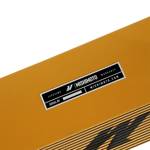 Mishimoto 2013+ Ford Focus ST Intercooler (I/C ONLY) - Gold - MMINT-FOST-13GD for 2013-2018 Ford Focus ST - detail view