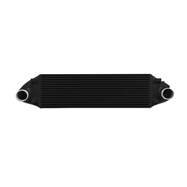 Mishimoto 2013+ Ford Focus ST Black Intercooler w/ Polished Pipes - MMINT-FOST-13KPBK for 2013-2018 Ford Focus ST - installed