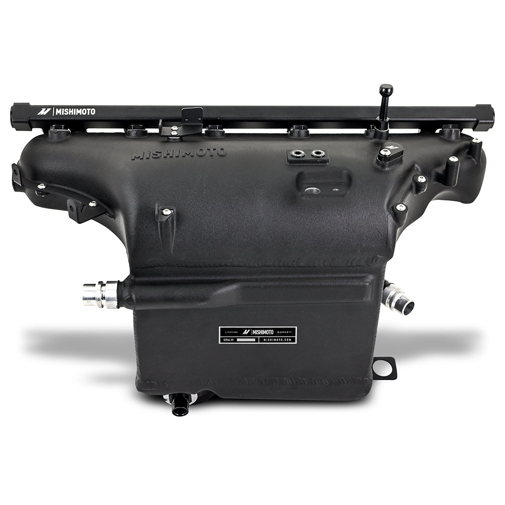 Mishimoto 2021+ BMW G80 M3/M4 Performance Intercooler - Black - MMINT-G80-21BK for 2020-2025 BMW X4 - detail view