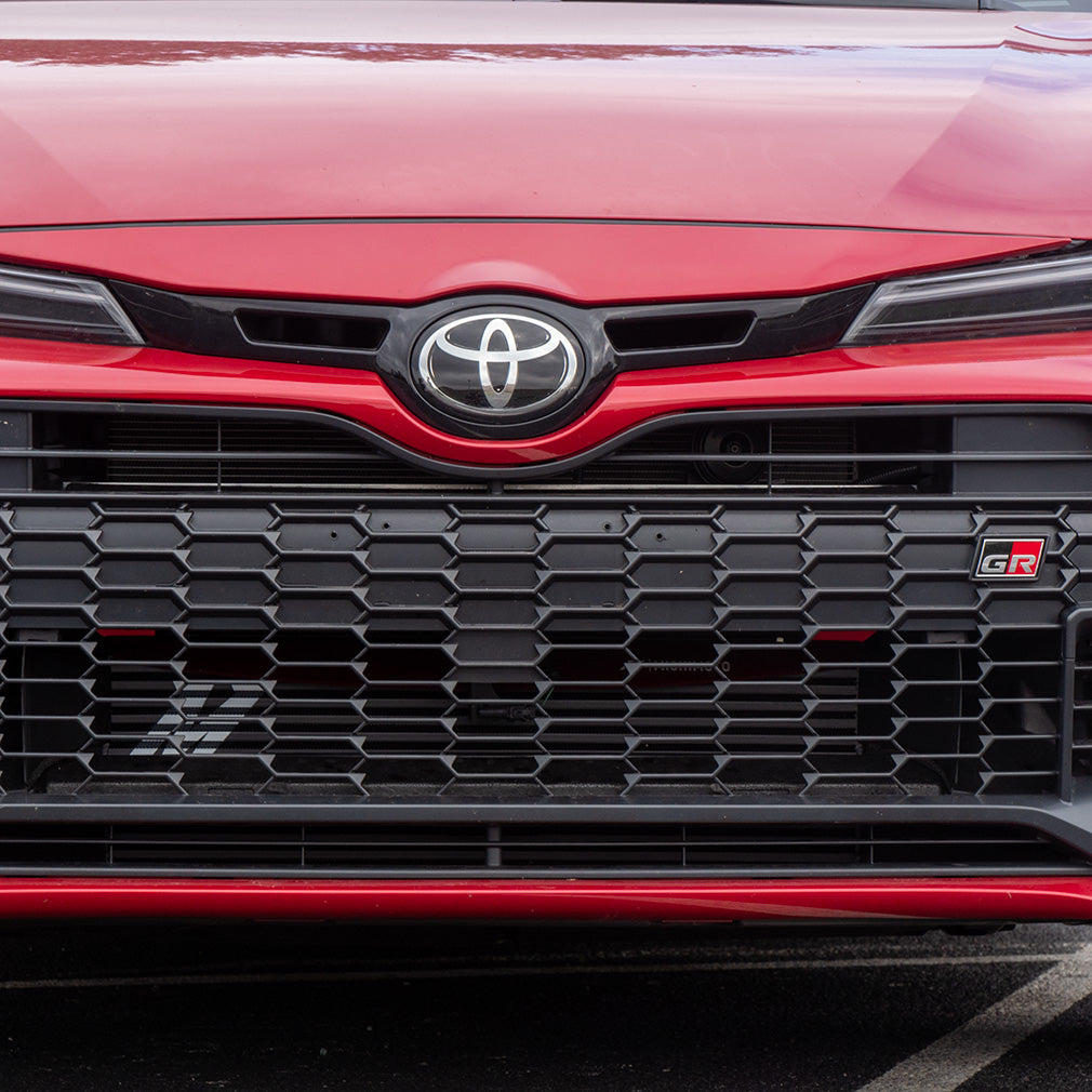 Mishimoto 2023+ Toyota GR Corolla Performance Intercooler - Black - MMINT-GRC-23BK for 2023-2025 Toyota GR Corolla - rear vie