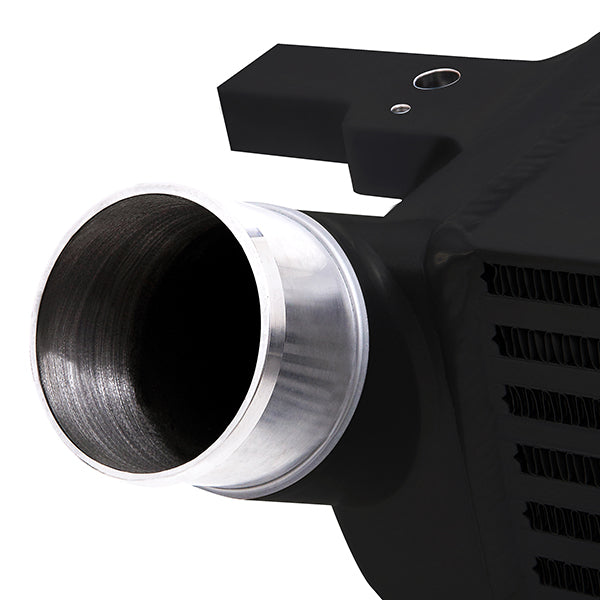 Mishimoto 2015 Ford Mustang EcoBoost Front-Mount Intercooler - Black - MMINT-MUS4-15BK for 2015-2021 Ford Mustang - installed