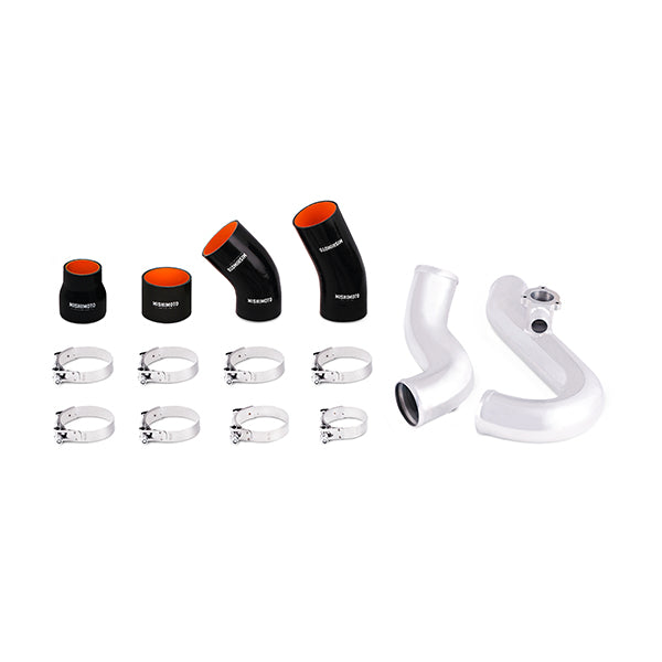 Mishimoto 2015 Ford Mustang EcoBoost Performance Intercooler Kit - Silver Core Polished Pipes - MMINT-MUS4-15KPSL for 2015-20