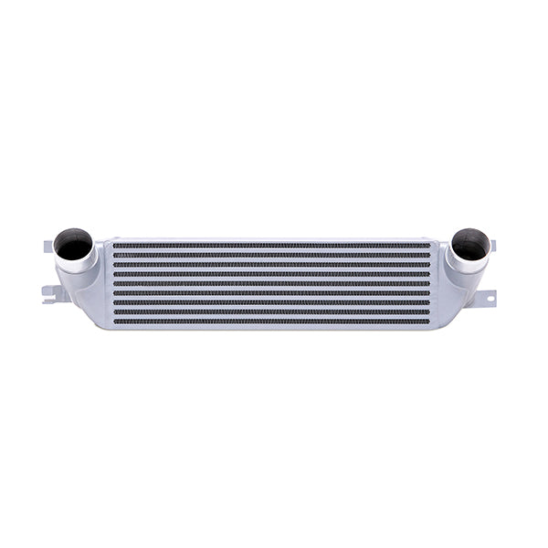 Mishimoto 2015 Ford Mustang EcoBoost Performance Intercooler Kit - Silver Core Wrinkle Black Pipes - MMINT-MUS4-15KWSL for 20