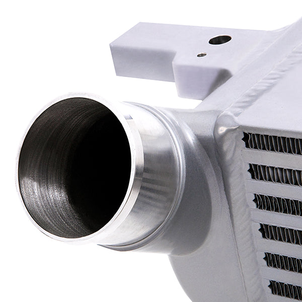 Mishimoto 2015 Ford Mustang EcoBoost Front-Mount Intercooler - Silver - MMINT-MUS4-15SL for 2015-2021 Ford Mustang - installe