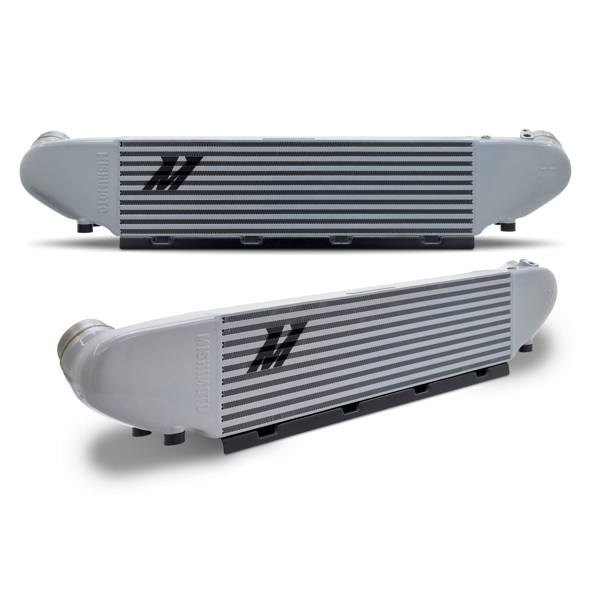 Mishimoto 2024+ Ford Mustang 2.3L EcoBoost Performance Intercooler Kit -  Silver/Black - MMINT-MUS4-24KSLBK for 2024-2026 For