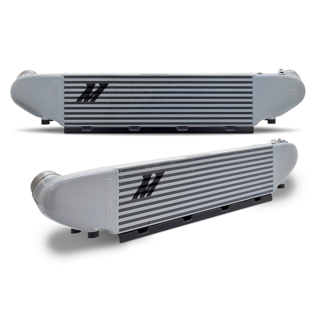 Mishimoto 2024+ Ford Mustang EcoBoost Performance Intercooler -  Silver - MMINT-MUS4-24SL for 2024-2026 Ford Mustang - rear v