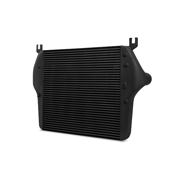 Mishimoto 03-09 Dodge 5.9L/6.7L Cummins Intercooler (Black) - MMINT-RAM-03BK for 2003-2009 Dodge Ram 2500 - installed view