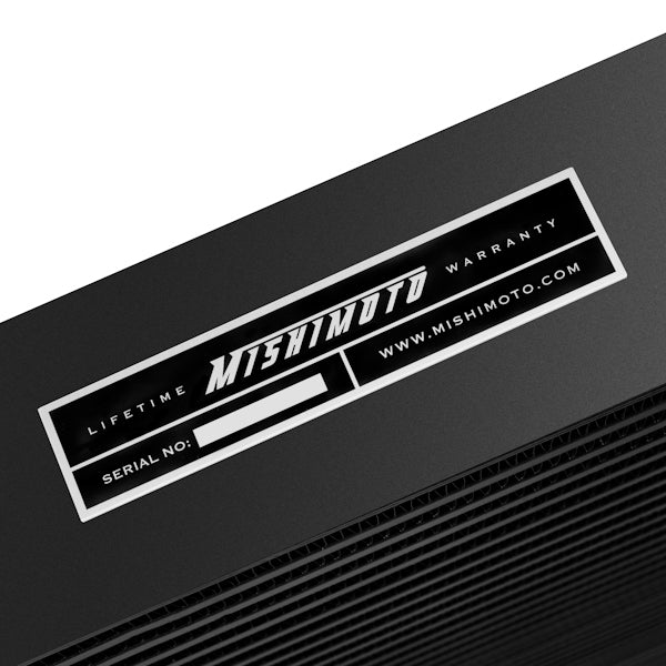 Mishimoto 03-09 Dodge 5.9L/6.7L Cummins Intercooler (Black) - MMINT-RAM-03BK for 2003-2009 Dodge Ram 2500 - close-up