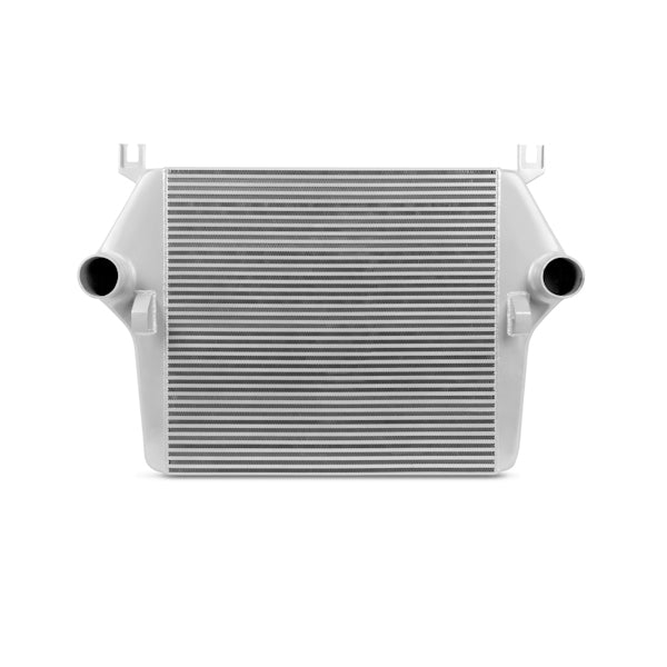 Mishimoto 03-09 Dodge 5.9L/6.7L Cummins Intercooler (Silver) - MMINT-RAM-03SL for 2003-2009 Dodge Ram 2500 - angle view