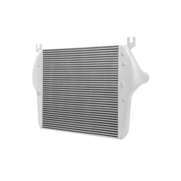 Mishimoto 03-09 Dodge 5.9L/6.7L Cummins Intercooler (Silver) - MMINT-RAM-03SL for 2003-2009 Dodge Ram 2500 - installed view