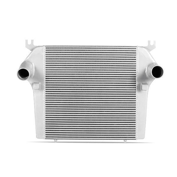 Mishimoto 10-12 Dodge 6.7L Cummins Intercooler Kit (Silver) - MMINT-RAM-10KSL for 2009-2010 Dodge Ram 3500 - angle view