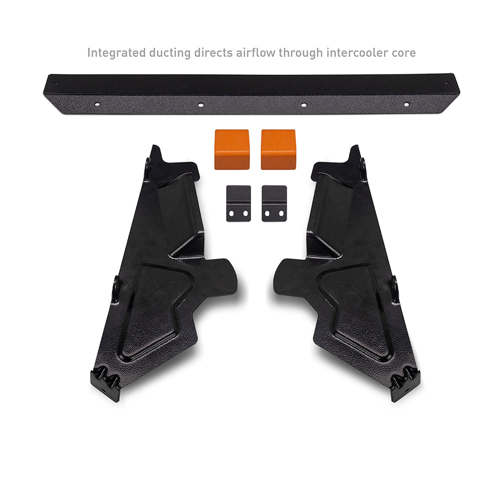 Mishimoto 2019+ Dodge Ram 6.7L Cummins Intercooler Kit / BK Cooler - WBK Pipes - MMINT-RAM-19KBKWBK for 2019-2024 Ram 2500 - 