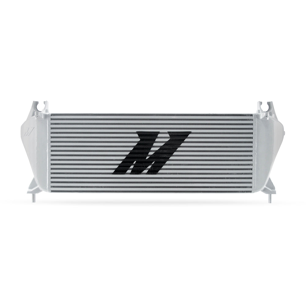 Mishimoto 19+ Ford Ranger 2.3L EcoBoost Performance Intercooler - Silver - MMINT-RGR-19SL for 2019-2023 Ford Ranger - angle v