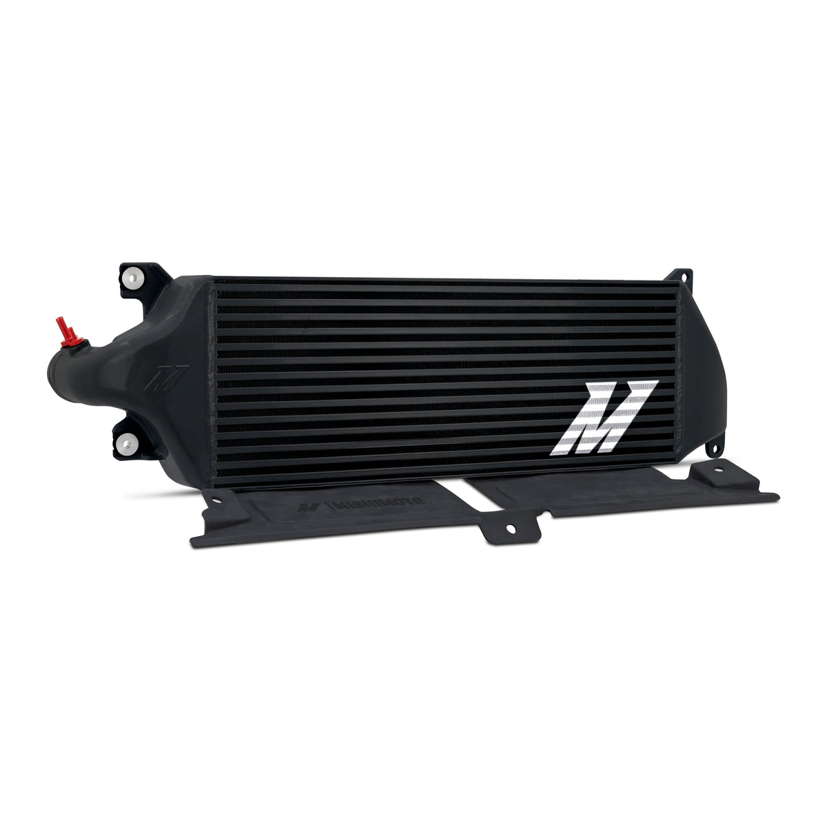 Mishimoto 2024+ Toyota Tacoma Performance Intercooler - Black - MMINT-TAC-24BK for 2024-2026 Toyota Land Cruiser - installed 