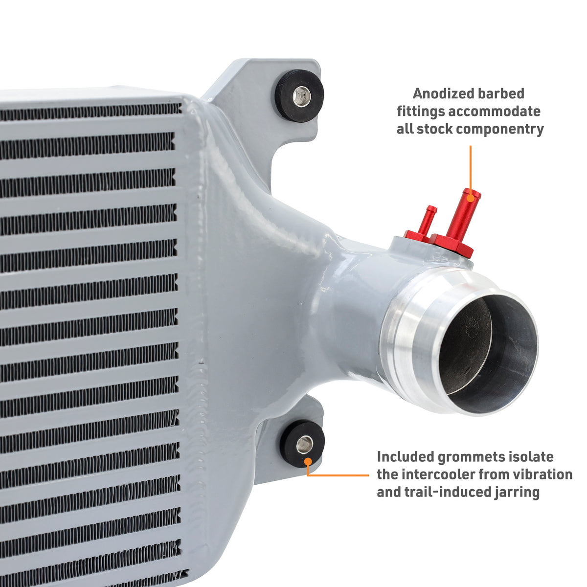 Mishimoto 24+ Tacoma Performance Intercooler Kit - SL Cooler - RD Pipes - MMINT-TAC-24KSLRD for 2024-2026 Toyota Land Cruiser