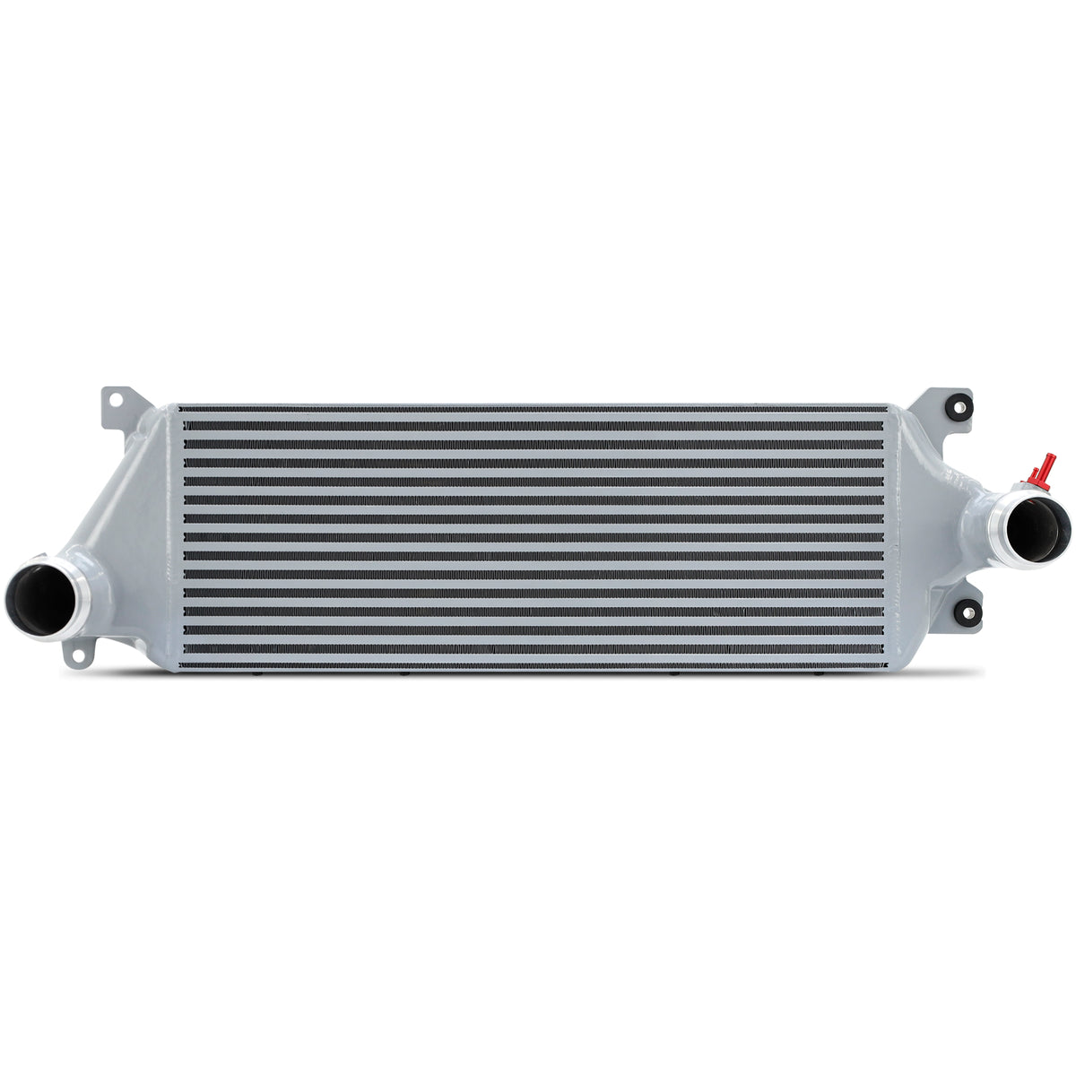 Mishimoto 2024+ Toyota Tacoma Performance Intercooler - Silver - MMINT-TAC-24SL for 2024-2026 Toyota Land Cruiser - angle vie