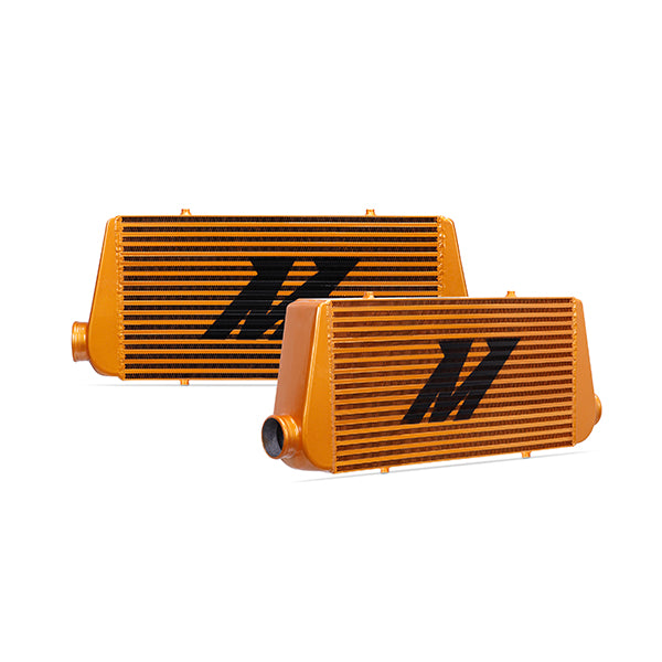 Mishimoto Universal Silver R Line Intercooler Overall Size: 31x12x4 Core Size: 24x12x4 Inlet / Outle - MMINT-UR by Mishimoto 