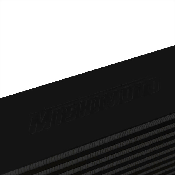 Mishimoto Universal Silver Z Line Bar & Plate Intercooler - MMINT-UZ by Mishimoto - rear view