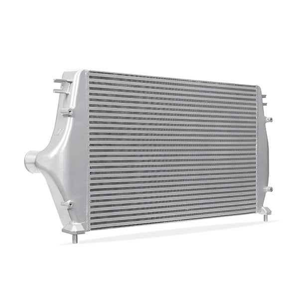 Mishimoto Nissan Titan XD 5.0L Cummins Intercooler (Silver) - MMINT-XD-16SL for 2016-2019 Nissan TITAN - detail view