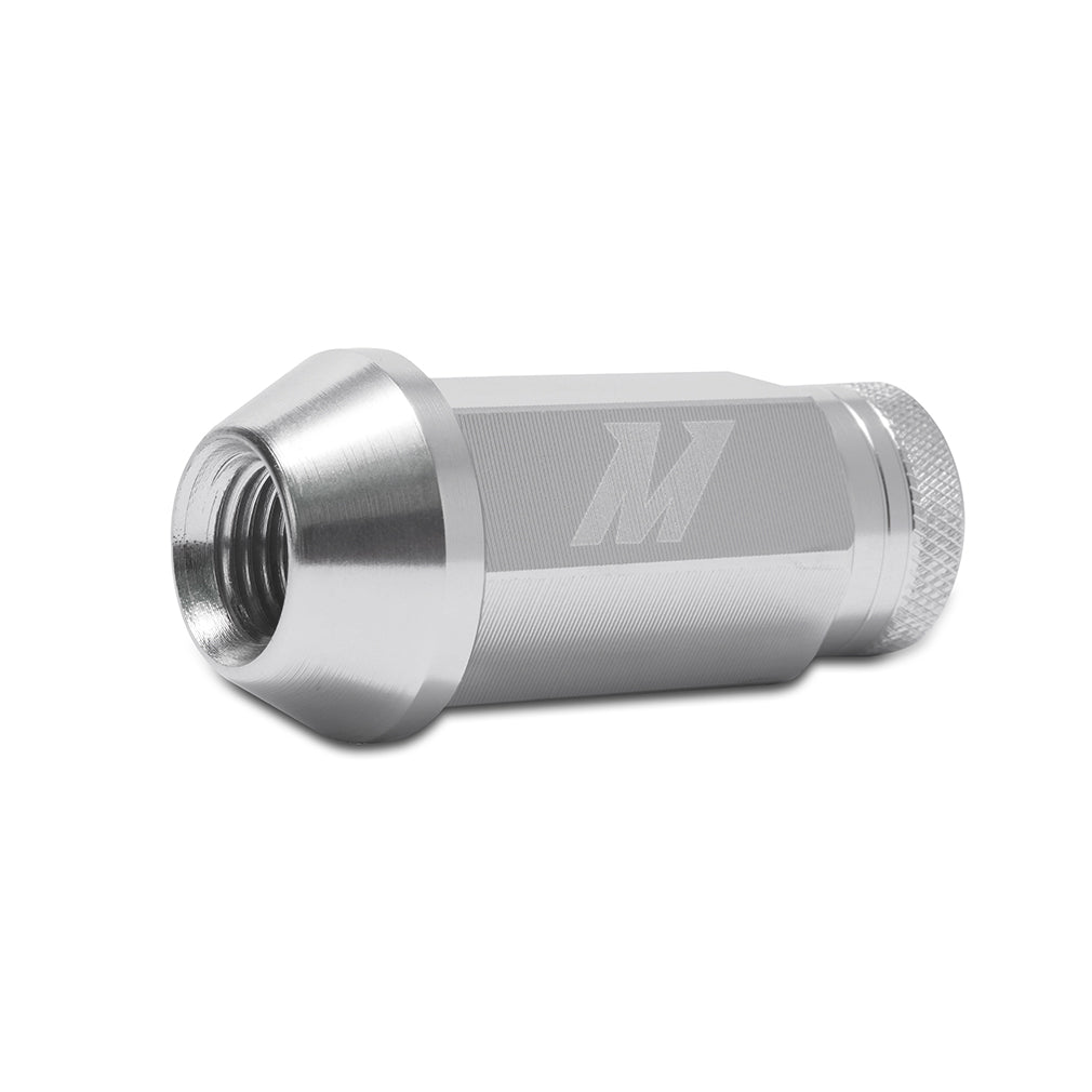 Mishimoto Aluminum Locking Lug Nuts 1/2 X 20 23pc Set Silver - MMLG-1220-23LSL by Mishimoto - side view