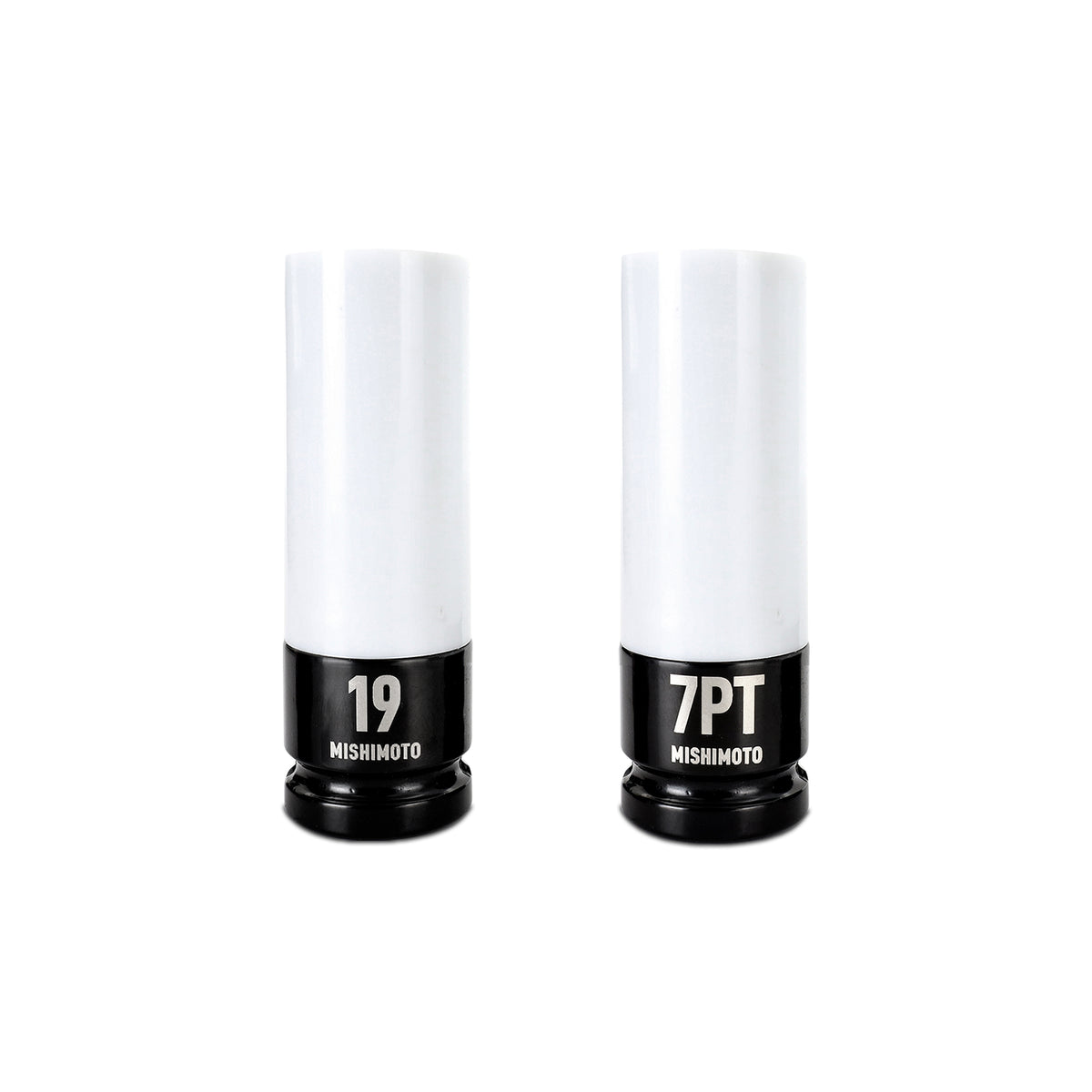 Mishimoto Steel Locking Lug Nuts M14x1.5 20pc Set Silver - MMLG-M14-20LSL for 2007-2025 Acura MDX - side view