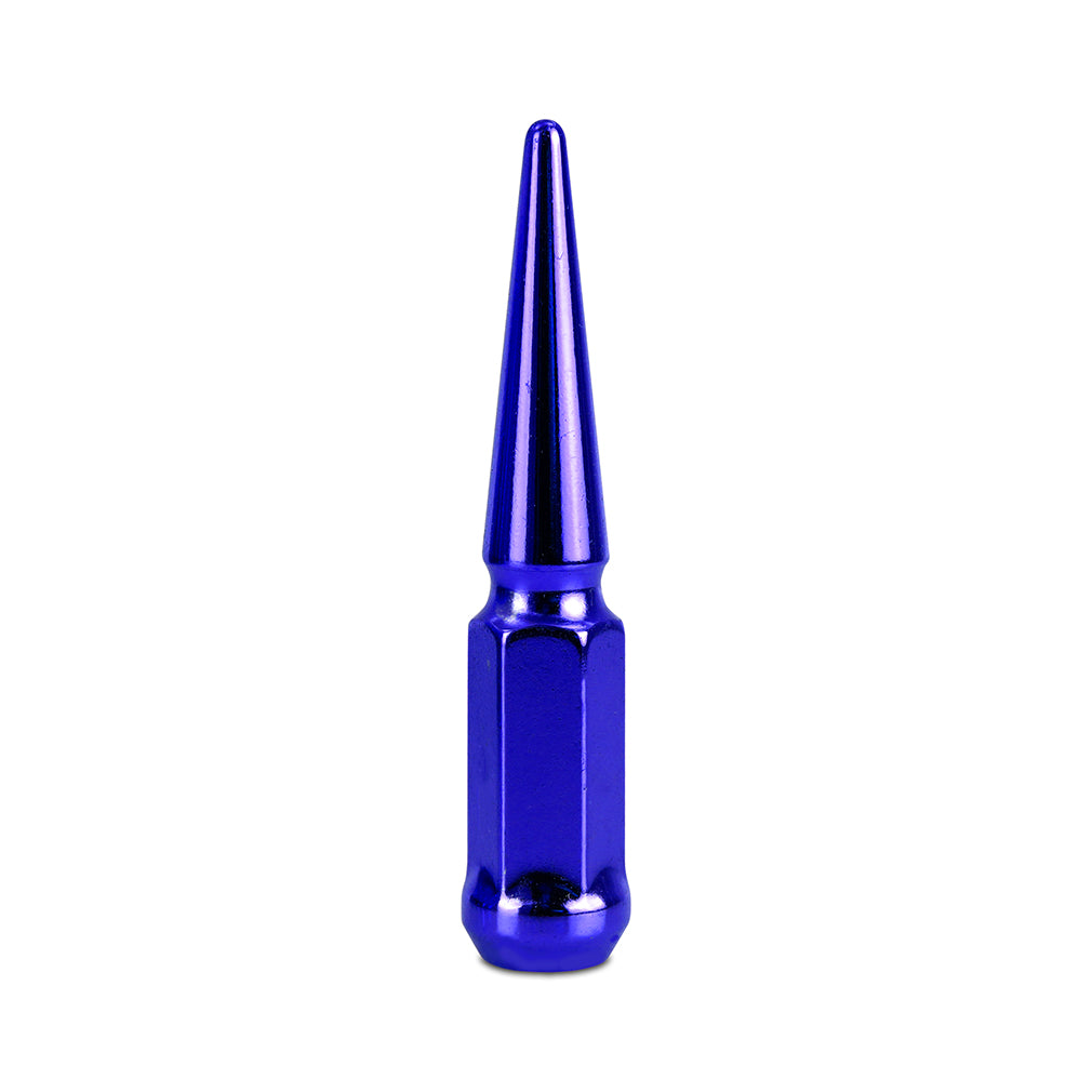 Mishimoto Mishimoto Steel Spiked Lug Nuts M14 x 1.5 32pc Set Blue - MMLG-SP1415-32BL for 2003-2025 Chevrolet Express 3500 - d
