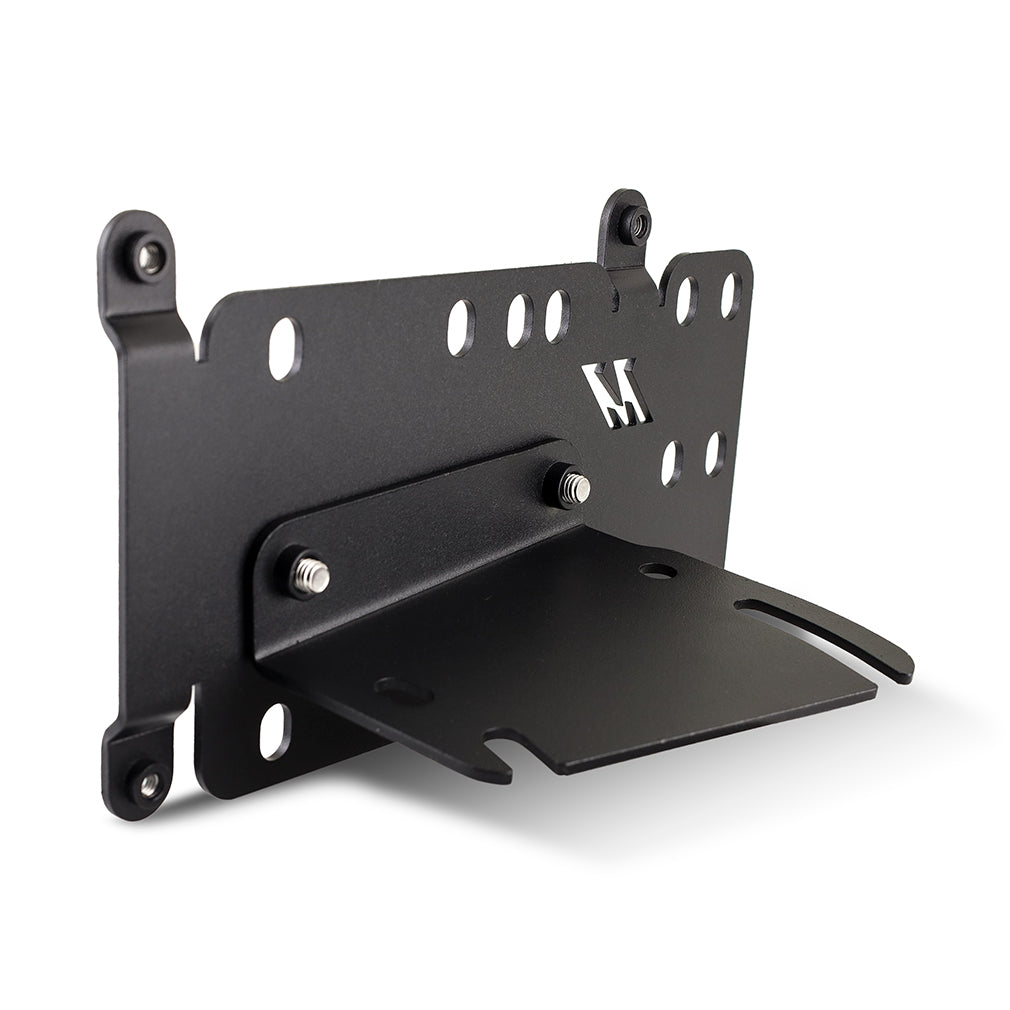Mishimoto 2021+ Ford Bronco Modular Bumper License Plate Relocation - MMLP-BR-21M for 2021-2026 Ford Bronco - detail view