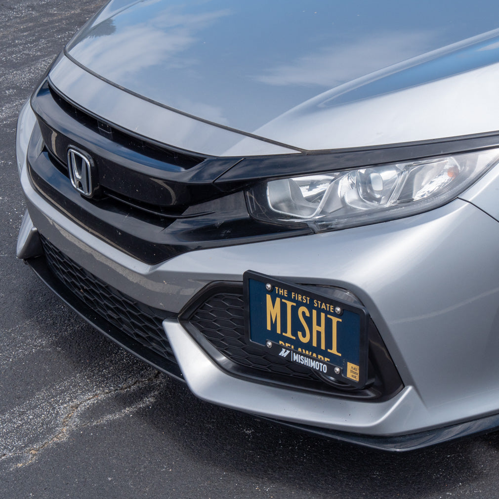 Mishimoto 17-21 Civic License Plate Relocation Kit - MMLP-CIV-17 for 2017-2021 Honda Civic - alternate view
