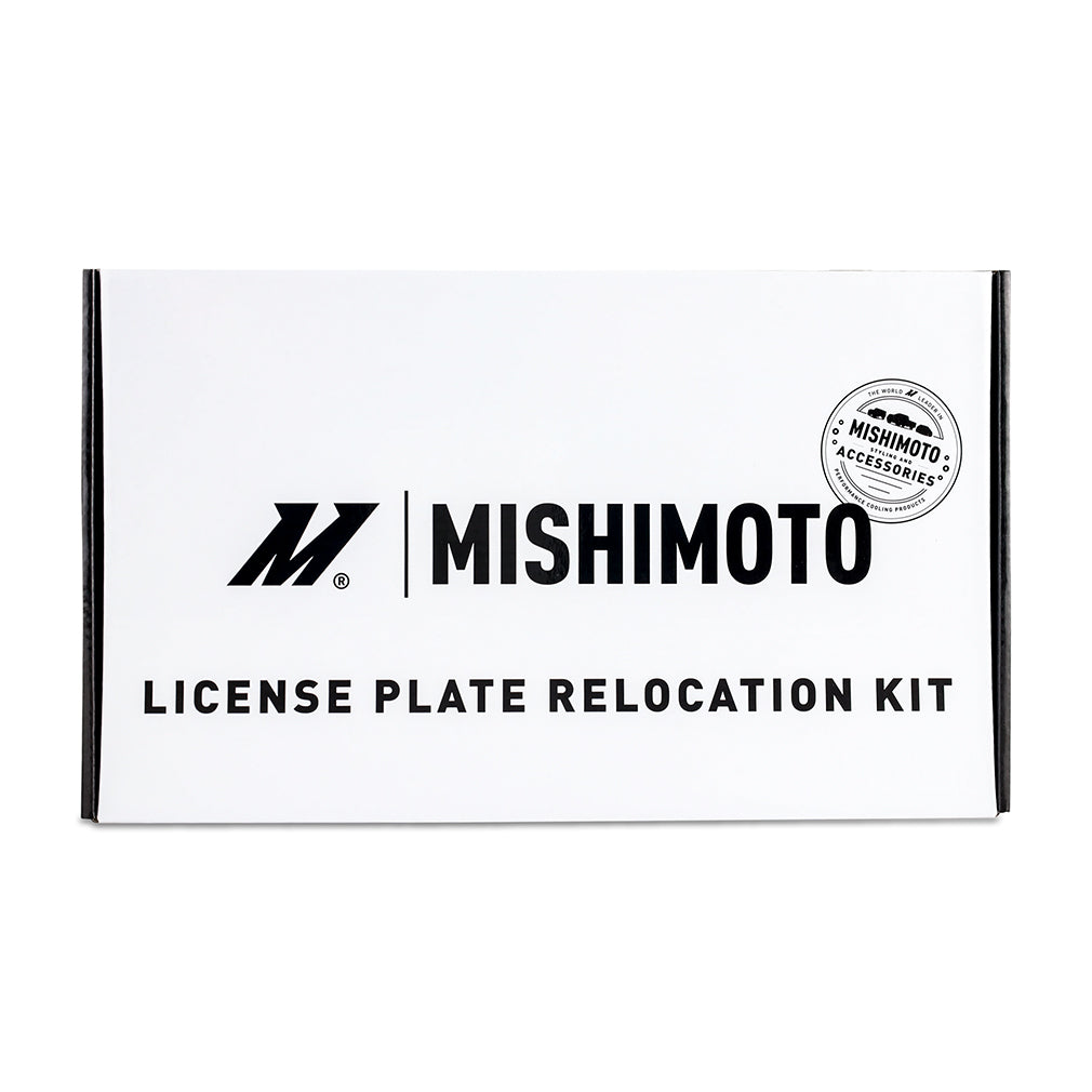 Mishimoto 15-20 BMW F8X M3/M4 License Plate Relocation Kit - MMLP-F80-15 for 2015-2020 BMW M4 - angle view