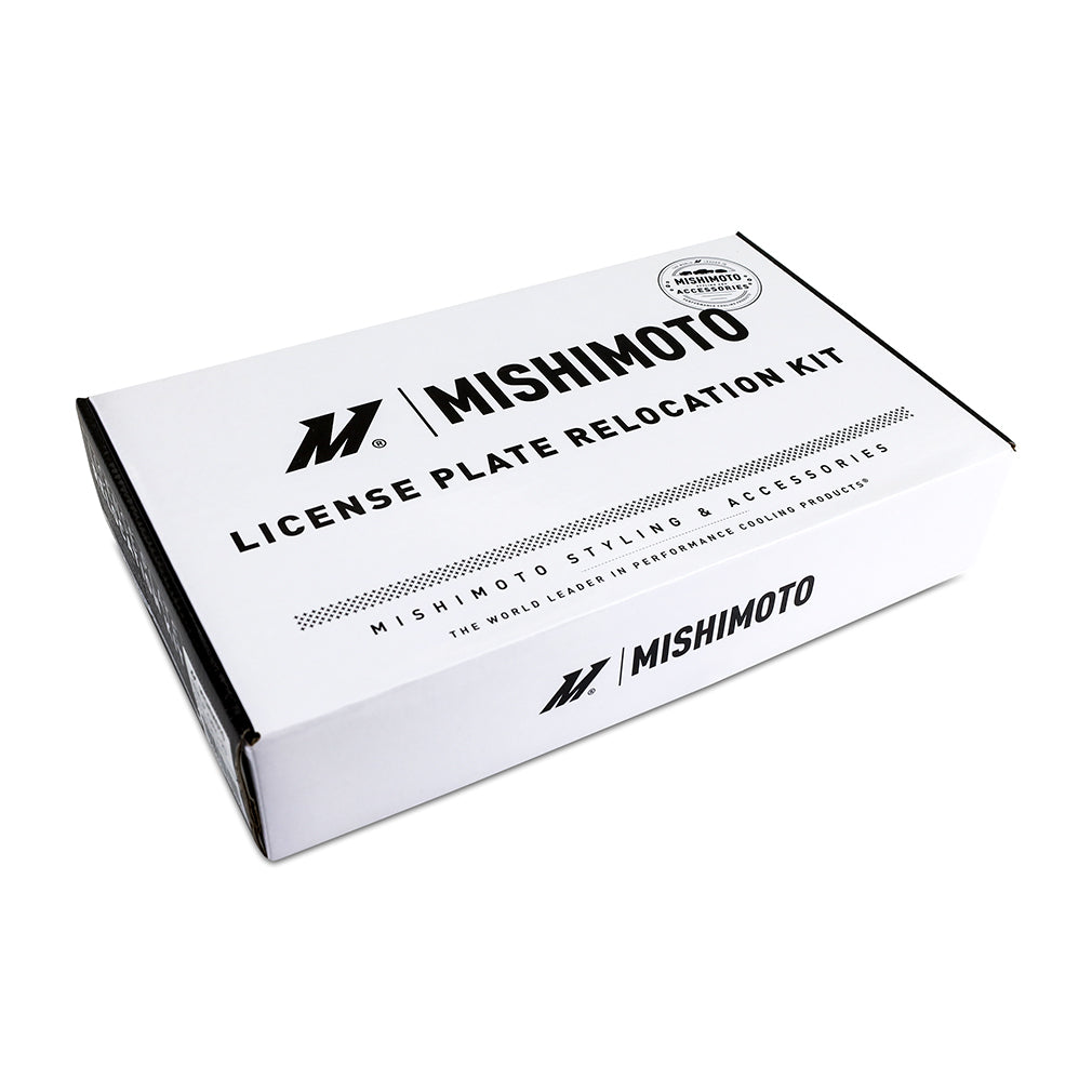 Mishimoto 2023+ Toyota GR Corolla License Plate Relocation Kit - MMLP-GRC-23 for 2023-2025 Toyota GR Corolla - installed view