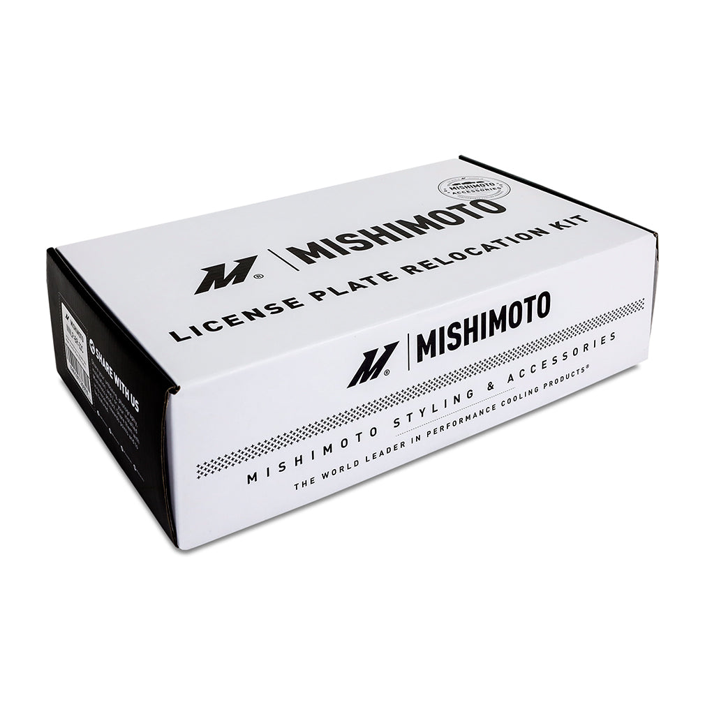 Mishimoto 24+ Ford Mustang 2.3L EcoBoost License Plate Relocation Kit - MMLP-MUS4-24 for 2024-2026 Ford Mustang - alternate v