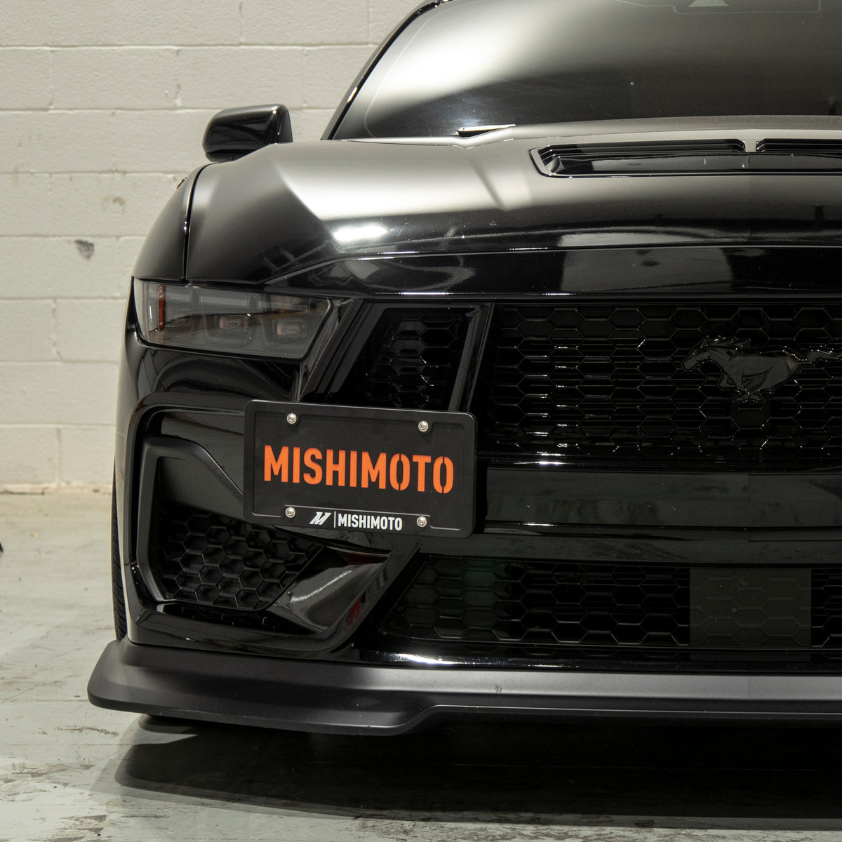 Mishimoto 2024+ Ford Mustang V8 License Plate Relocation Kit - MMLP-MUS8-24 for 2024-2026 Ford Mustang - additional view