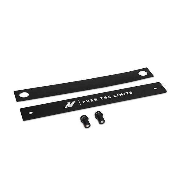 Mishimoto License Plate Delete - MMLP-UNI-BK by Mishimoto - angle view