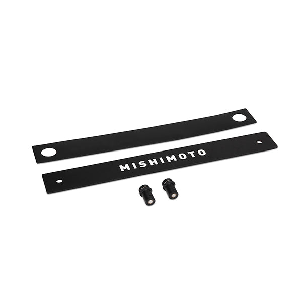 Mishimoto License Plate Delete - MMLP-UNI-BK by Mishimoto - detail view