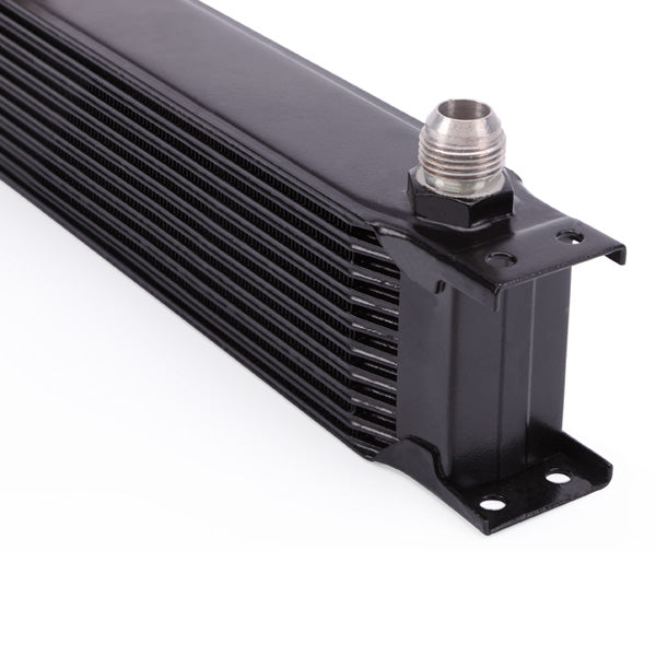 Mishimoto Universal 10 Row Oil Cooler - MMOC-10 for 2018-2021 Ford Mustang - rear view