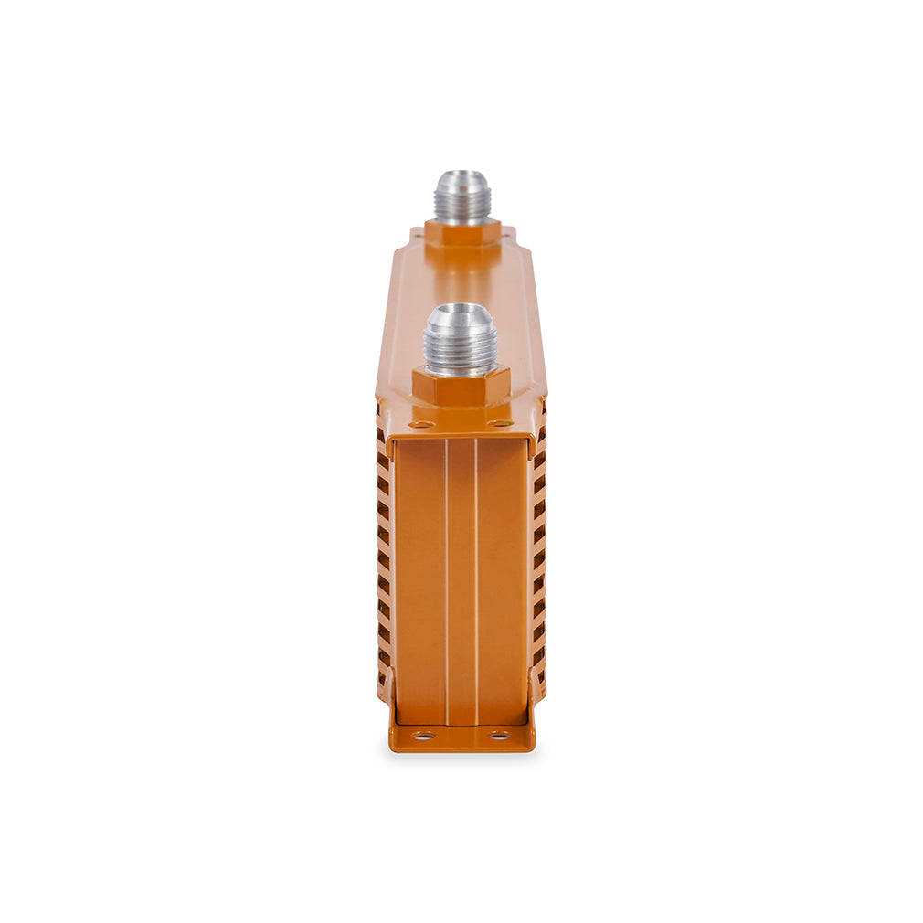 Mishimoto Universal 13-Row Oil Cooler Gold - MMOC-13GD by Mishimoto - close-up