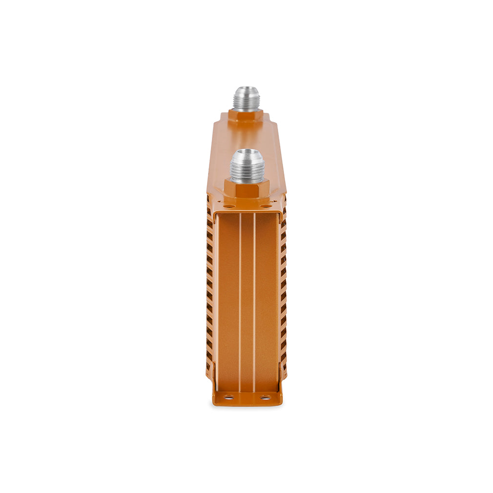 Mishimoto Universal 16-Row Oil Cooler Gold - MMOC-16GD by Mishimoto - close-up