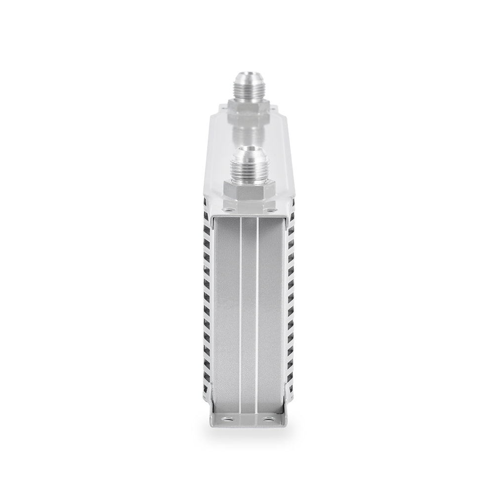 Mishimoto Universal 16-Row Oil Cooler Silver - MMOC-16SL by Mishimoto - close-up