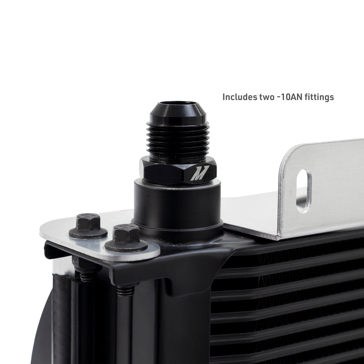 Mishimoto Universal Oil Cooler Kit - 19 Row Cooler and 2x5in Fans - MMOC-19-K by Mishimoto - alternate view