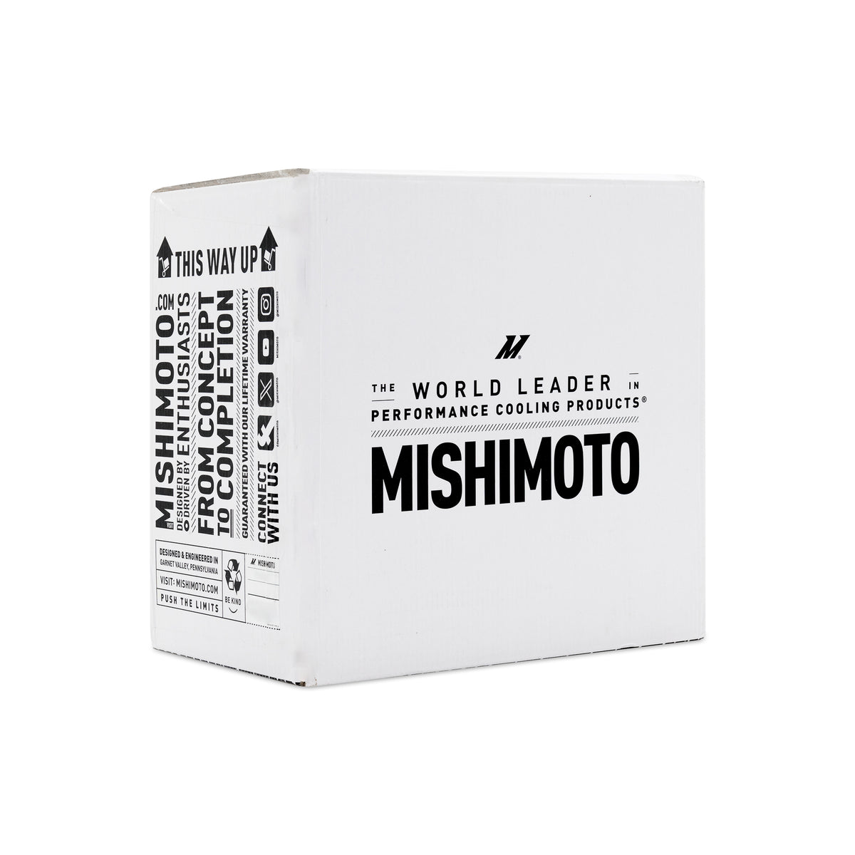 Mishimoto Universal Oil Cooler Kit - 19 Row Cooler and 2x5in Fans - MMOC-19-K by Mishimoto - installed view