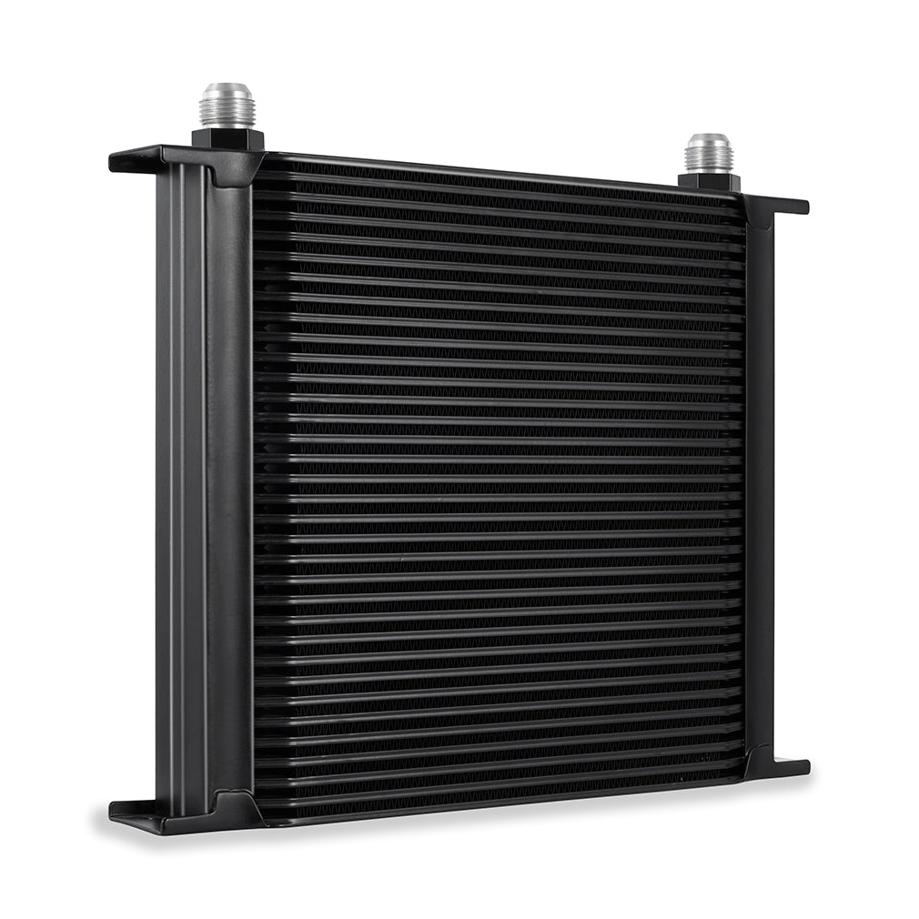 Mishimoto Universal 34 Row Oil Cooler - Black - MMOC-34BK by Mishimoto - installed view