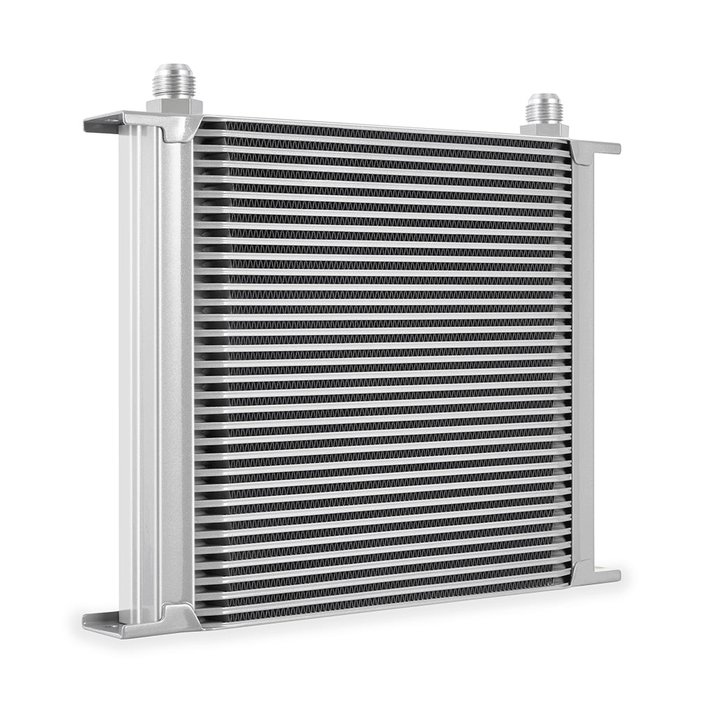 Mishimoto Universal 34 Row Oil Cooler - Silver - MMOC-34SL by Mishimoto - installed view
