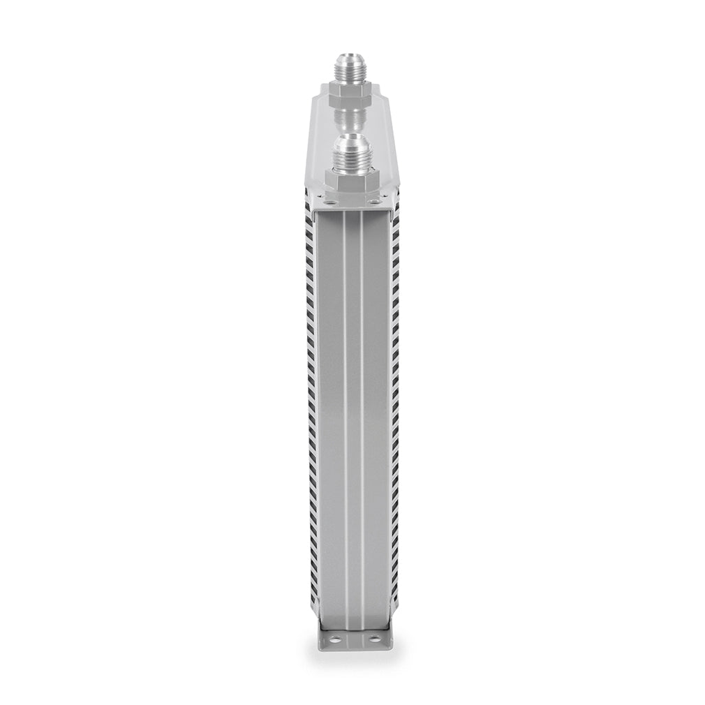Mishimoto Universal 34 Row Oil Cooler - Silver - MMOC-34SL by Mishimoto - close-up