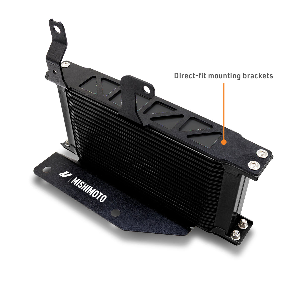 Mishimoto 2023+ Honda Civic Type R Oil Cooler Kit - Black - MMOC-CTR-23TBK for 2023-2026 Honda Civic - detail view