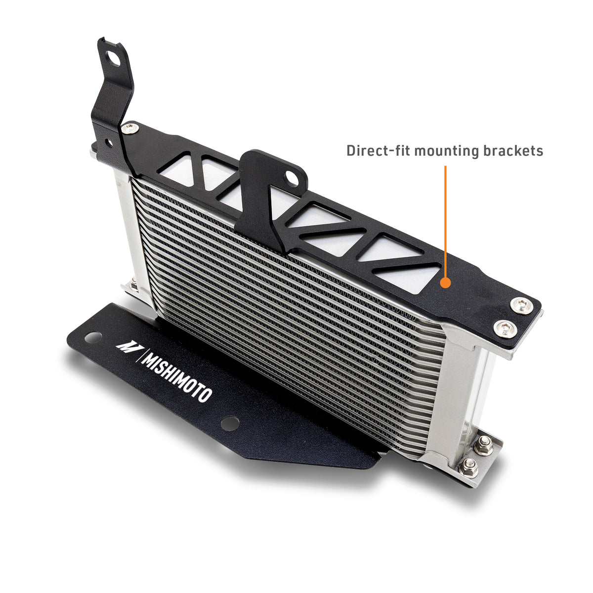 Mishimoto 2023+ Honda Civic Type R Oil Cooler Kit - Silver - MMOC-CTR-23TSL for 2023-2026 Honda Civic - detail view