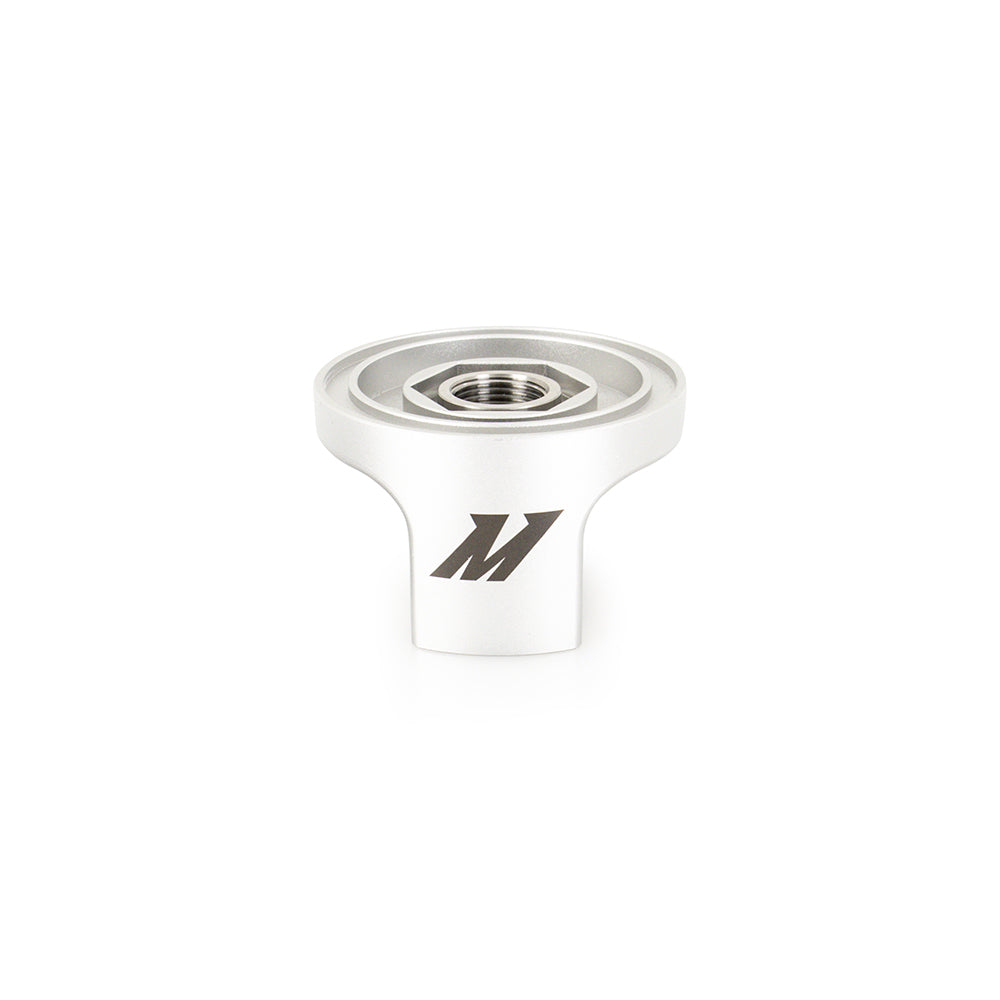 Mishimoto Oil Falter Take-Off Plate - 3/4in. - MMOC-FTO-34IN by Mishimoto - angle view