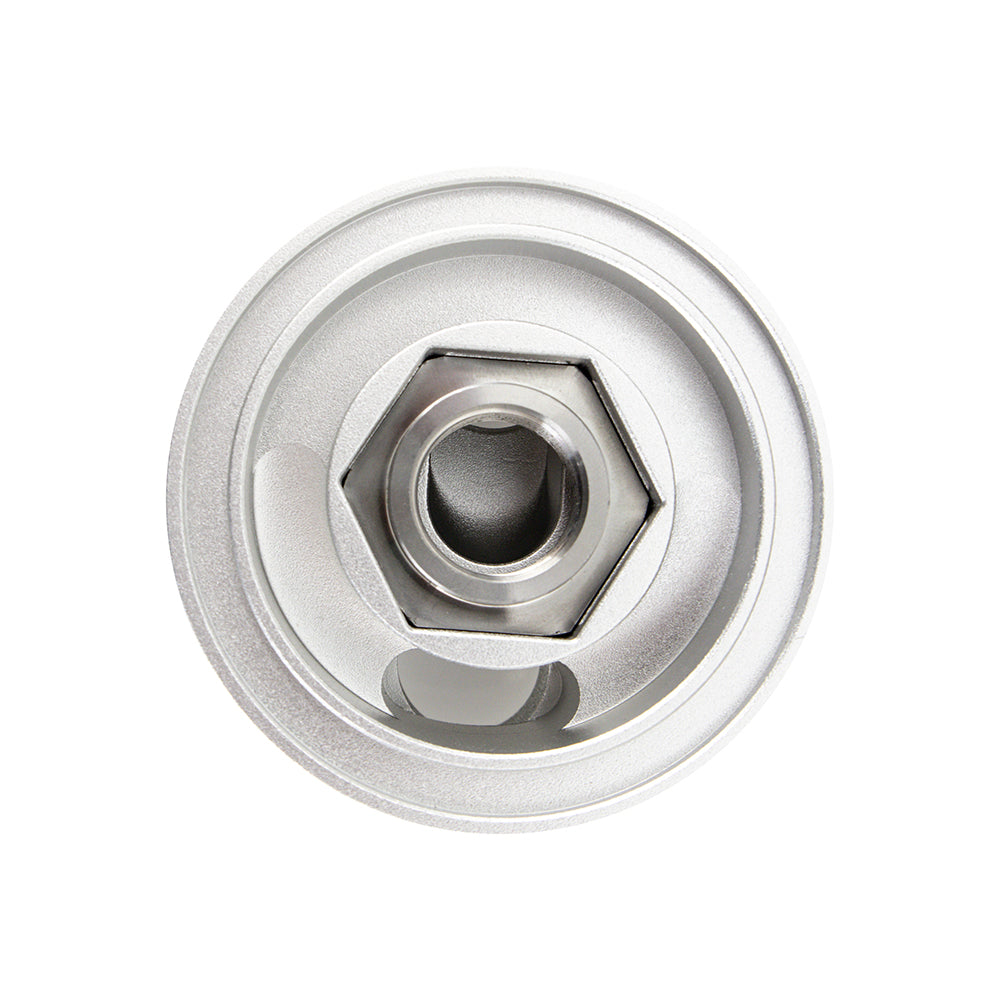 Mishimoto Oil Falter Take-Off Plate - M20 - MMOC-FTO-M20 by Mishimoto - detail view