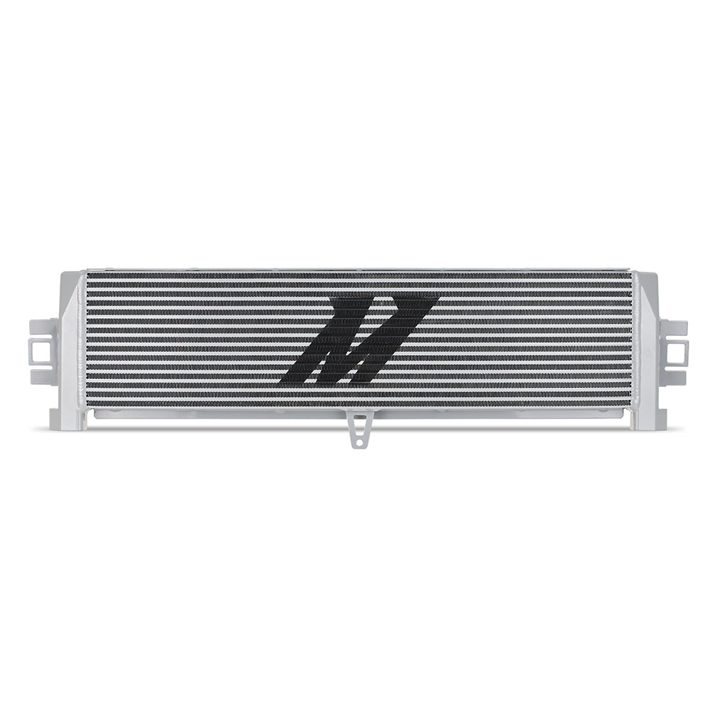 Mishimoto 2021+ BMW G8X M2/M3/M4 Oil Cooler Silver - MMOC-G80-21SL for 2021-2025 BMW M3 - side view